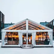 Аренда Шатер двухскатный 15х10 в Alpha Sirius — ART SPACE