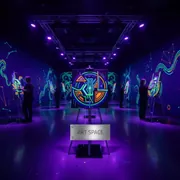 Аренда Мастер класс Блек тач арт в банкетном зале «Дельфин» — ART SPACE