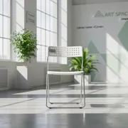 Аренда Стул Гунде белый в санатории «Сочи» — ART SPACE