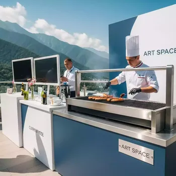 Аренда Мастер класс по приготовлению карривурст в Sochi Marriott Krasnaya Polyana — ART SPACE