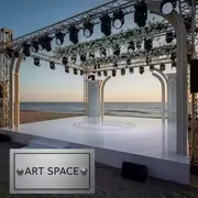 Аренда Подиум 8х6 м на пляже «Мандарин» — ART SPACE