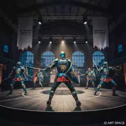 Аренда Костюмов Сумо Рыцарских для Поединка на Арене «Фишт» — ART SPACE