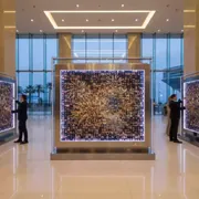 Аренда Фотомозаика новогодняя в отеле Hyatt Regency Sochi — ART SPACE