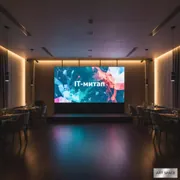 Аренда Светодиодный экран 6х4 в ресторане «Sanremo» — ART SPACE
