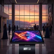 Аренда Стойка интерактивная сенсорная LR Люкс 32 в Cosmos Sochi Hotel — ART SPACE