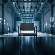 Аренда Стул Izo ткань черный в VK Stadium Sirius — ART SPACE