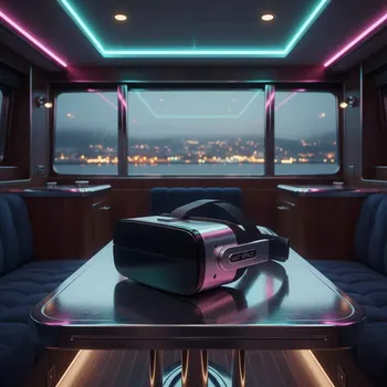 Аренда Шлем VR Pimax 8K Plus на VIP теплоходе (Морпорт Сочи) — ART SPACE