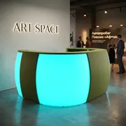 Аренда угловой светодиодной барной стойки Сочи | ART SPACE