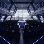 Аренда Чехол для стула черный R4E 0044 в банкетном зале «Дельфин» — ART SPACE