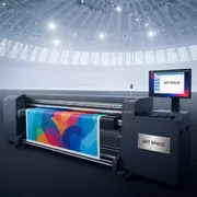 Аренда Плоттер латексный HP Latex 1500 в ледовом дворце «Роза Хутор» — ART SPACE