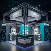 Аренда Стенд выставочный трехуровневый в Mercure Сочи Центр — ART SPACE