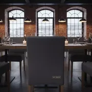 Аренда Чехол стрейч текстиль на стул темно серый в ресторане «Паруса» — ART SPACE