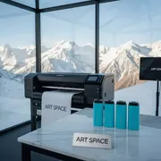 Аренда Набор картриджей ColorWave 500 голубой 4х500 гр на площадке Rosa Peak (2320м) — ART SPACE