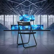 Аренда Стул складной черный Joker в VK Stadium Sirius — ART SPACE