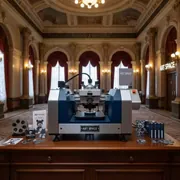 Аренда Тампонный станок Toprint TP 100S2 шаттл двухкрасочный в отеле «Богатырь» — ART SPACE