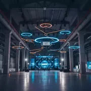 Аренда Квадрокоптеры Рой 10 Светлячок в Delta Sirius — ART SPACE