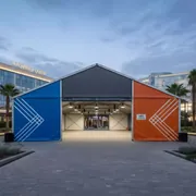 Аренда Шатер двускатный 20х10 в казино «Сочи» — ART SPACE