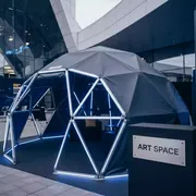 Аренда Тент купольный 5х5 м в Omega Sirius — ART SPACE