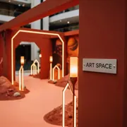 Аренда Фотозона марсианская в Mövenpick Hotel — ART SPACE