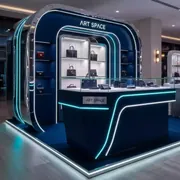 Аренда Торговый островок для кожгалантереи Jeterini в Courtyard by Marriott Sochi — ART SPACE