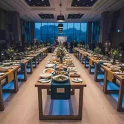 Аренда Фуршетные системы и линии в конгресс-холле отеля Жемчужина — ART SPACE