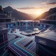 Аренда Фотолюминесцентная пленка Lucentis 200 240 мкм 1,240х20 м с маркировкой на курорте «Газпром» (Альпика) — ART SPACE