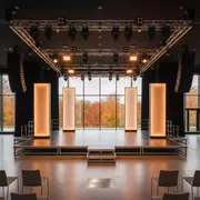 Аренда Сцена 14х10 с порталами в Sport Inn Hotel & Wellness — ART SPACE