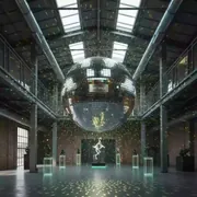 Аренда Шар зеркальный диаметром 2 метра в Mantera Supreme — ART SPACE