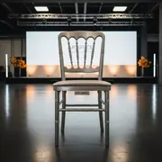 Аренда Стул серебряный Tiffany в Delta Sirius — ART SPACE