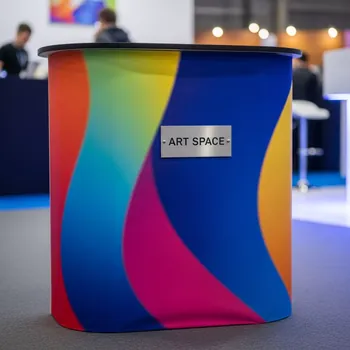 Аренда Промостойка тканевая овальная Altec 600 в Gamma Sirius — ART SPACE
