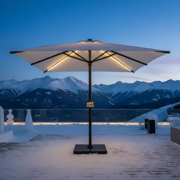 Аренда Зонт садовый Lantern 3 м в Rixos Krasnaya Polyana — ART SPACE