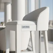 Аренда Стул барный Anji белый в Karat Resort — ART SPACE