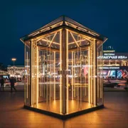 Аренда Пагода остекленная Лондон 5х10 м — ART SPACE