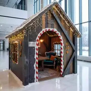 Аренда Фотозона Домик Деда Мороза в Imeretinskiy Hotel — ART SPACE
