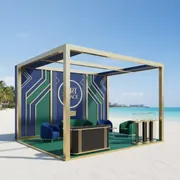 Аренда Стенд выставочный 18 м² на пляже «Мандарин» — ART SPACE