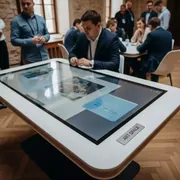 Аренда Интерактивный стол LIGA group LigaSmart IT 55 в усадьбе Голицына — ART SPACE