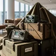 Аренда Реквизит военный в Green Flow Hotel — ART SPACE