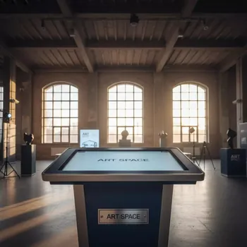 Аренда Интерактивная трибуна LIGA group Сенат 21,5 в Grand Karat Sochi — ART SPACE