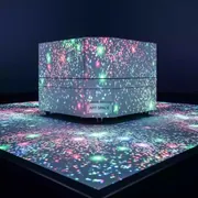 Аренда Пол тумба интерактивная мобильная Interactive Project Светлячок Декор в ледовом дворце «Роза Хутор» — ART SPACE