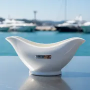Аренда Соусник ракушка белый 90 мл на территории Морпорта Сочи — ART SPACE
