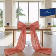 Аренда Бант коралловый 13х240 см в Novotel Resort — ART SPACE