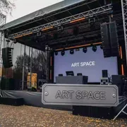 Аренда Комплекс сценический ТК 6х8 м в ресторане «Плакучая Ива» — ART SPACE