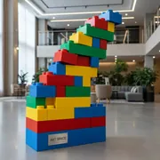 Аренда Лего гигантское в Green Flow Hotel — ART SPACE