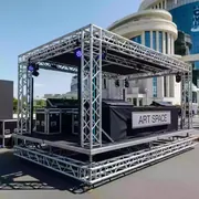Аренда Вышки FOH Layher с одним уровнем 6х4 м в казино «Сочи» — ART SPACE