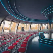 Аренда Подушка для стула Кьявари 2 см красная в ресторане «Паруса» — ART SPACE