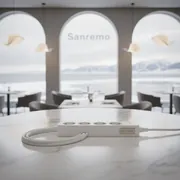 Аренда Сетевой фильтр Power Cube SPG B 10 WHITE 3 м 5 розеток белый в ресторане «Sanremo» — ART SPACE