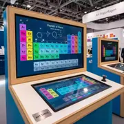 Аренда Комплекс наглядно демонстрационный интерактивный Периодическая таблица химических элементов Д. И. Менделеева в ОКЦ «Галактика» — ART SPACE
