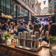 Аренда Подставка плоскосито в ресторане «Brunello» — ART SPACE
