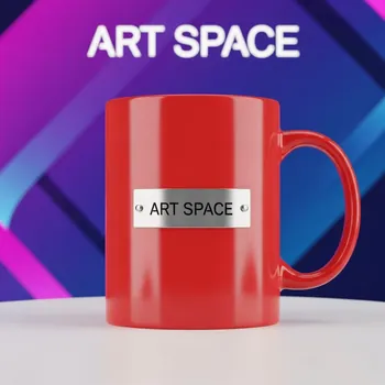 Аренда Кружка для сублимации хамелеон красная прямая в Pullman Sochi Centre — ART SPACE