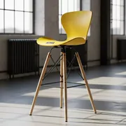 Аренда Стул Eames DSW Butterfly барный желтый в отеле Radisson Lazurnaya — ART SPACE